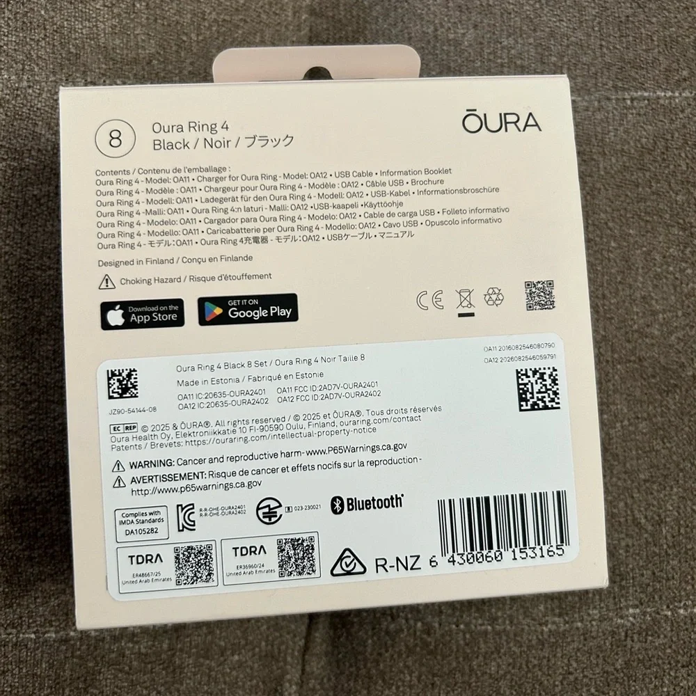 Oura sleek ring